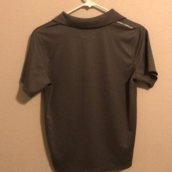 Under armor grey dri fit polo - Picture 2 of 3